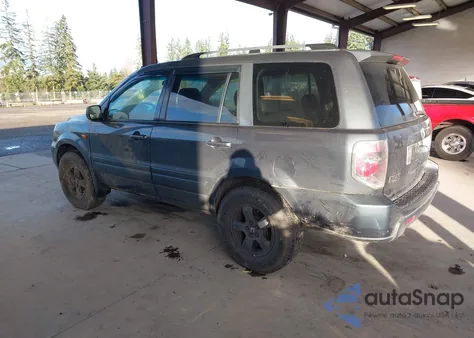 2006 Honda Pilot Ex-L from USA, damaged, VIN 2HKYF18766H546015